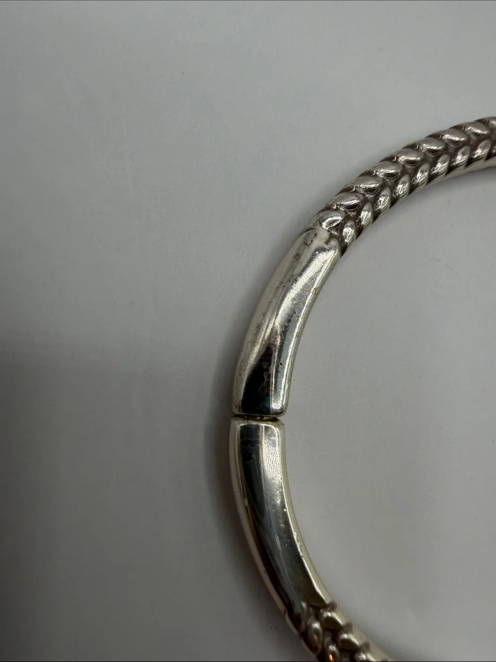 Brighton Reina Pink Stone Hinged Bangle Bracelet